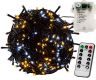 VOLTRONIC Vánoční řetěz 5 m, 50 LED, teplá/studená bílá
