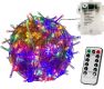 VOLTRONIC Vánoční řetěz 20 m, 200 LED, barevný, na baterie