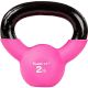 MOVIT Sada 4 kettlebell činek, litina a vinyl, 26 kg