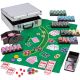 GamesPlanet® Poker set, 600 žetonů + míchačka karet