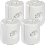 INSTENT Sada závaží k zahradním party stanům, bílé, 4 ks