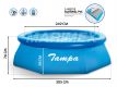 INTEX Bazén Tampa bez příslušenství, 3,05 x 0,76 m
