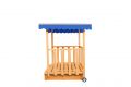 MARIMEX Pískoviště dřevěné s altánkem, 113 x 116 x 136,50 cm