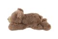 Ležící medvěd, plyšový, 28 cm, světle hnědý