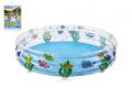 Dětský nafukovací bazén 152 x 30 cm, 3 komory, mořský svět