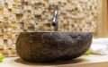 Umyvadlo z říčního kamene Lavabo, originál, malé 25 - 45 cm