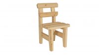 Zahradní dřevěná židle Eduard - bez povrchové úpravy