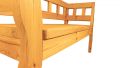 Zahradní RETRO lavice s povrchovou úpravou  157cm - BOROVICE