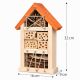 Hmyzí hotel pro užitečný hmyz 32×16 cm, česká výroba