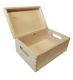 Dřevěný univerzální box s víkem, 30 x 20 x 13 cm