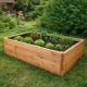 Dřevěný vyvýšený záhon 156 × 96 × 36 cm – masivní smrk