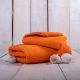 Osuška Unica, 70 x 140 cm, oranžová