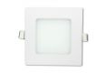 LED stropní panel čtvercový 6 W, teple bílá