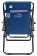 Křeslo kempingové polohovací LIVORNO, modré