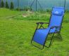 Křeslo kempingové polohovací LIVORNO, modré