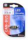 Žárovka 6 LED CAN-BUS s rezistorem - bílá, 12V