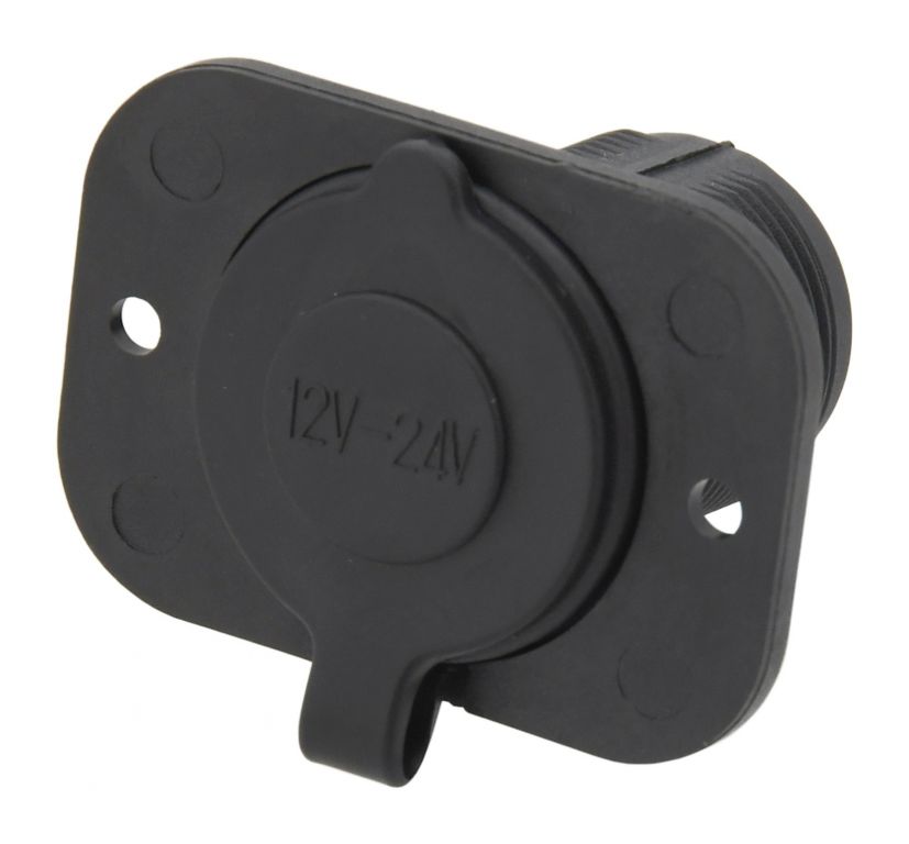 Compass Zásuvka s krytem - 12/24 V