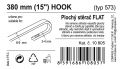 Stěrač Flat bulk (hook) 15" - 380 mm