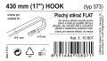Stěrač Flat bulk (hook) 17" - 430 mm