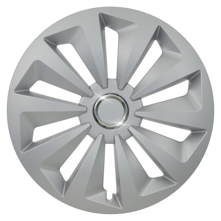 Compass Fox Ring Silver/Black 14"