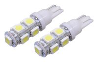 Žárovka 9 SUPER LED bílá - 2 ks, 12V