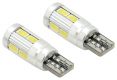 Žárovka 10 SMD LED 3chips 12V, T10 CAN-BUS ready bílá - 2ks
