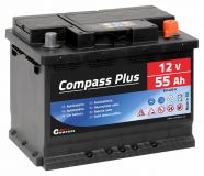 Compass Autobaterie Plus - 12V, 55Ah, 420A