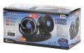 Ventilátor MITCHELL DUO na palubní desku s teploměrem - 12V