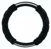 Potah volantu Diamond černý