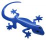 Samolepící dekorace Gecko - modrá