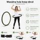 Masážní hula hoop obruč 96 cm se 64 magnety, skládací