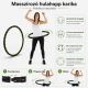 Masážní hula hoop obruč 96 cm se 64 magnety, skládací