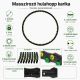 Masážní hula hoop obruč 96 cm se 64 magnety, skládací