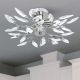 Lustr s motivem listu, 15 cm, 40 W
