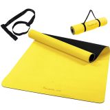 MOVIT Jóga podložka na cvičení, 190 x 100 cm, žlutá