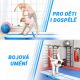 Physionics Airtrack nafukovací žíněnka, 6 m, modrá