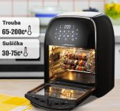 JAGO Horkovzdušná fritéza s dotykovým displejem, 1800 W