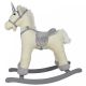 Infantastic Houpací jednorožec, 74 x 30 x 64 cm, stříbrný