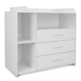 INFANTASTIC Přebalovací pult, 113 x 53 x 101 cm, bílá