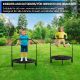 Physionics Fitness trampolína 101 cm, do 150 kg, modrá