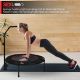 Physionics Fitness trampolína 101 cm, do 150 kg, červená