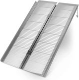 JAGO Skládací hliníková nájezdová rampa 122 cm