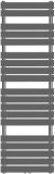 AQUAMARIN Vertikální koupelnový radiátor 160x60 cm, antracit