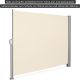 Výsuvná boční zástěna, 200 x 500 cm, béžová
