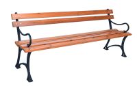  Zahradní parková lavice s područkami FSC