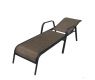 Zahradní lehátko kovové ZWC-52, hnědé