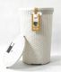 Kulatý koš na prádlo 48 L krémová CURVER