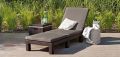 Elegantní lehátko DAYTONA grafit