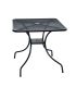 Zahradní kovový stůl ZWMT-80, čtverec, 80 x 80 cm