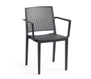 Křeslo GRID ARMCHAIR, 81 x 57 x 56 cm, antracit